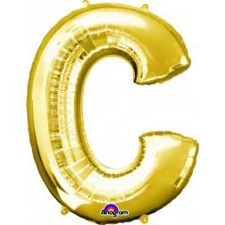 Supershape foil balloon - Gold giant letters A-Z