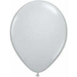 Helium inflated 11" Balloon - Gray