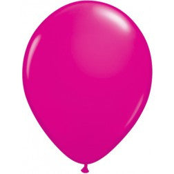 Helium inflated 11" Balloon - Wild Berry