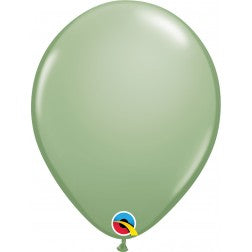 Helium inflated 11” latex balloon - cactus