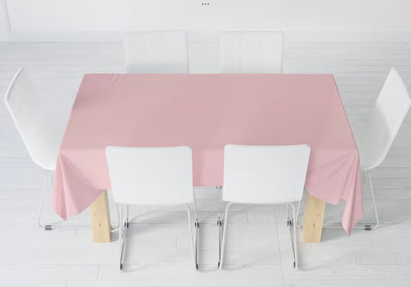 *NEW* Eco-friendly pastel pink disposable paper table cover