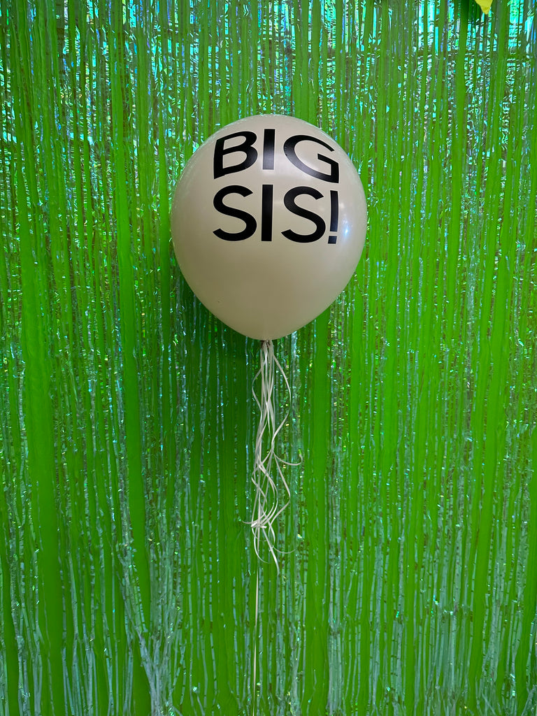 Custom latex 18” balloon (24 hours notice required) various colours