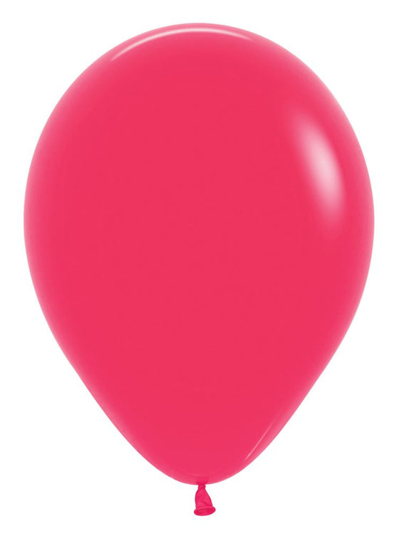 Helium inflated 11” balloon - raspberry