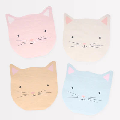 Cute kitten napkins - Meri Meri