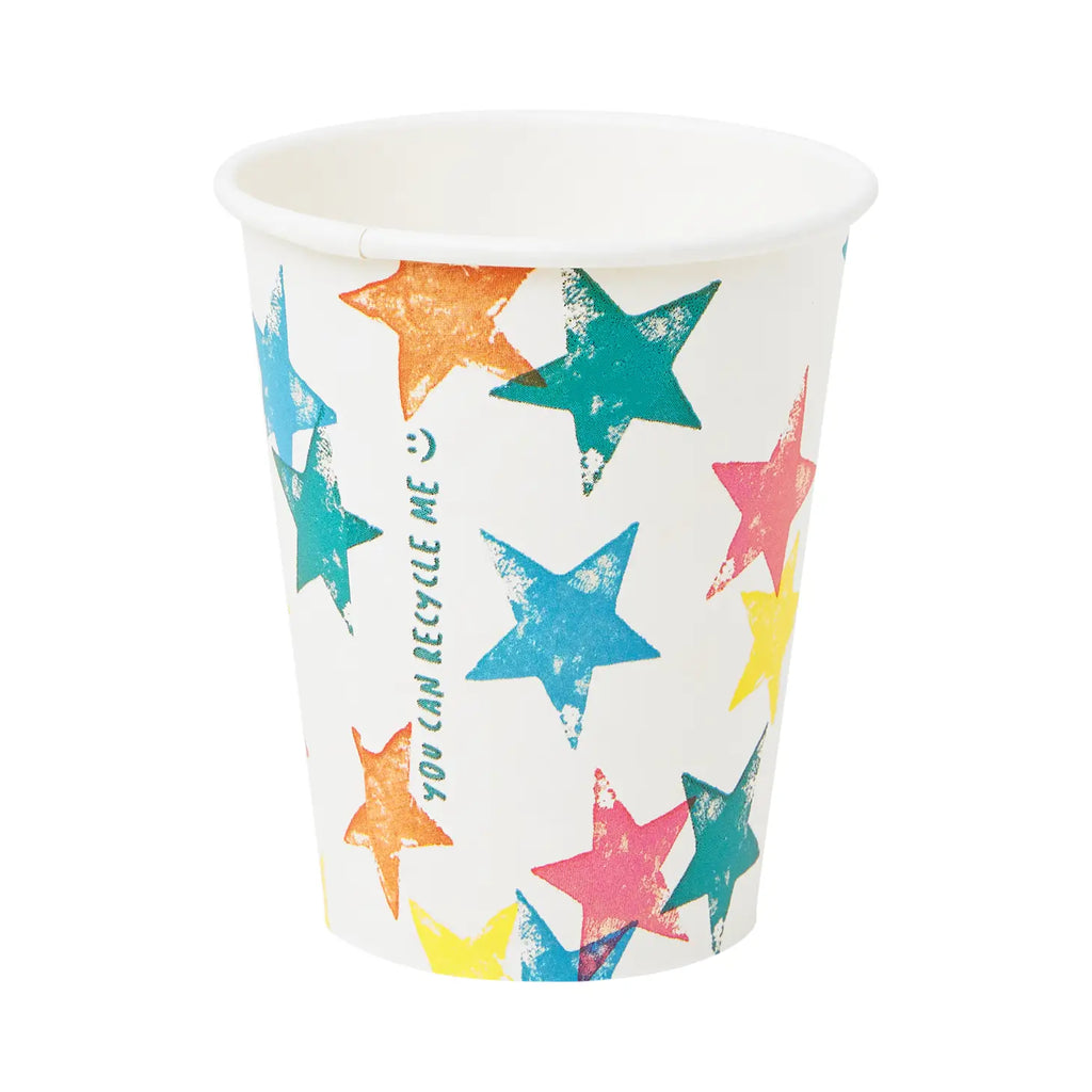 Birthday brights star eco cups