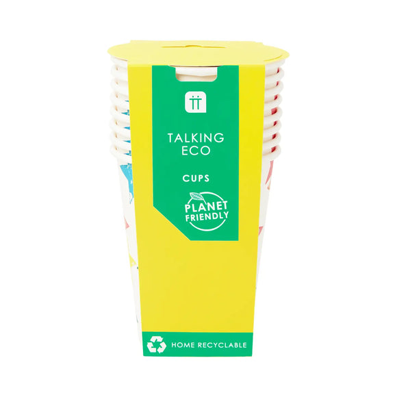 Birthday brights star eco cups