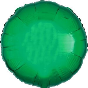 Emerald green - standard round balloon