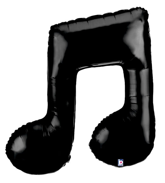 Supershape foil balloon - musical note
