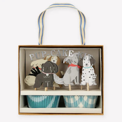 Puppy cupcake kit - Meri Meri