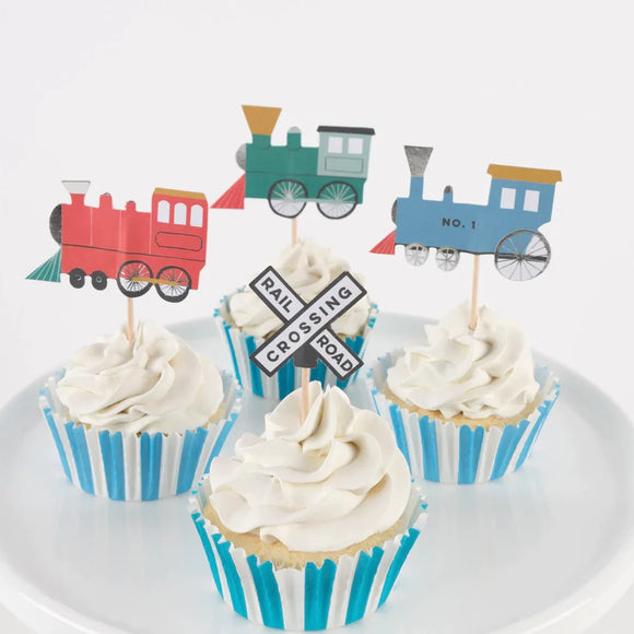 Train cupcake kit - Meri Meri