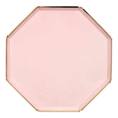 Dusky pink dinner plates - Meri Meri