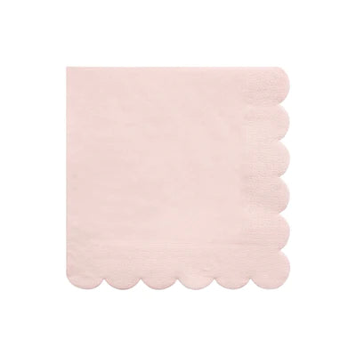 Dusky pink large napkins - Meri Meri