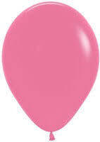 Helium inflated 11” balloon - Rose