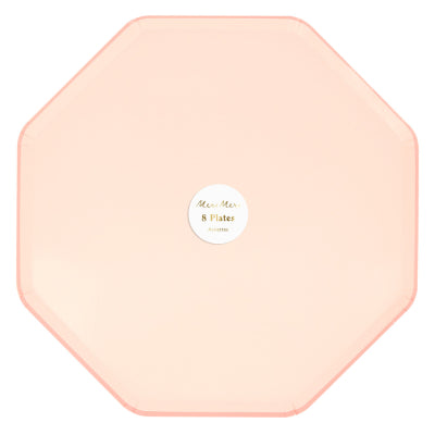 Ballet slipper pink dinner plates - Meri Meri