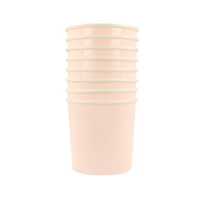 Ballet slipper pink tumbler cups - Meri Meri