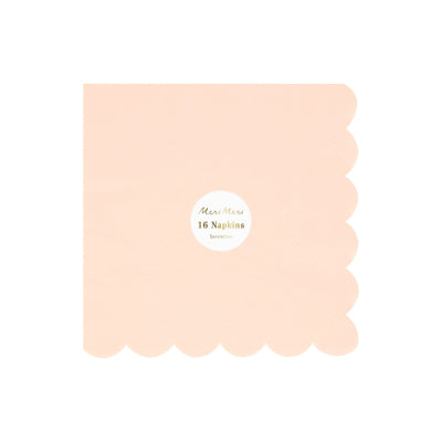 Ballet slipper pink large napkins - Meri Meri