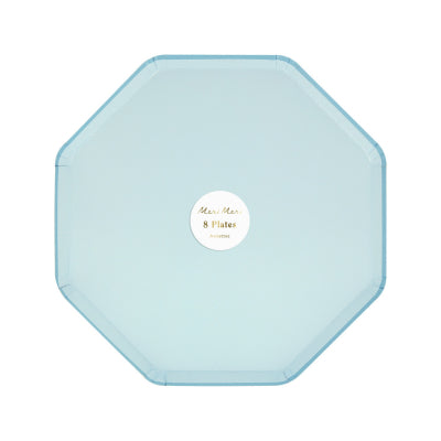 Summer sky blue side plates - Meri Meri