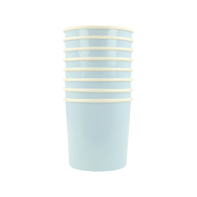 Summer sky blue tumbler cups - Meri Meri