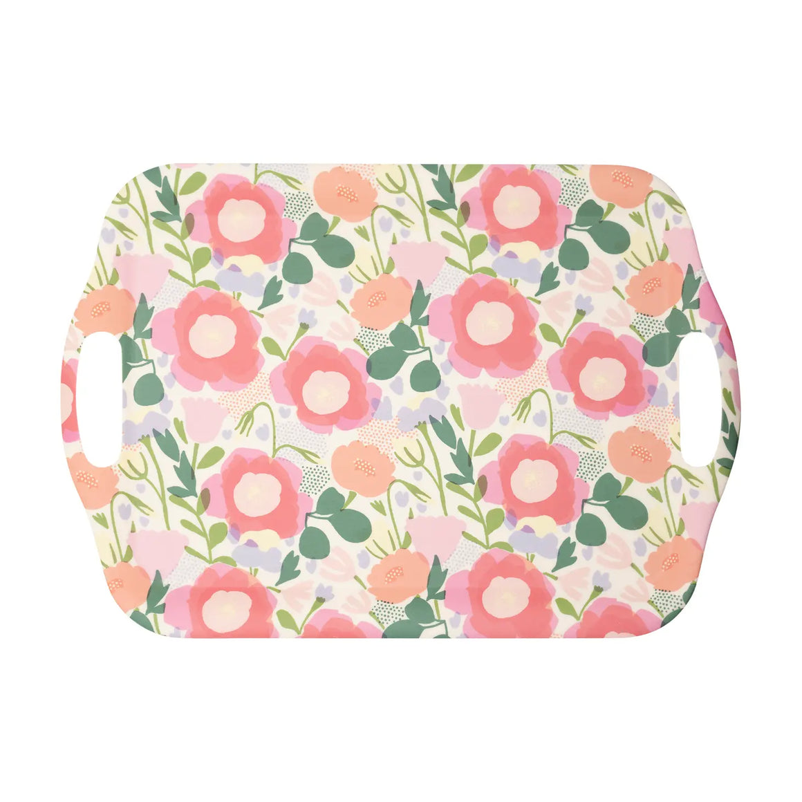 Floral blooms tray