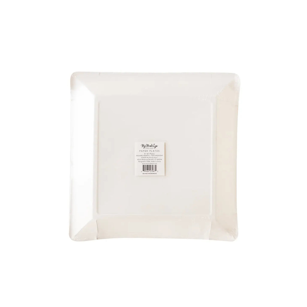 Square heart plates
