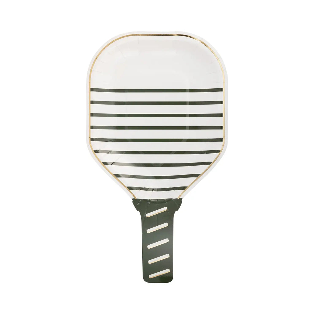 Pickleball white paddle plates