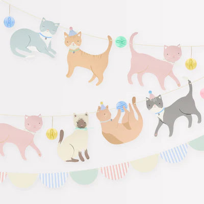 Cute kittens garland - Meri Meri