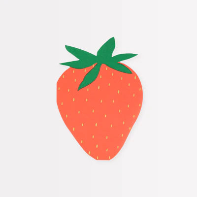 Strawberry napkins - Meri Meri