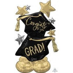 Airloonz - Congrats GRAD - DOES NOT TAKE HELIUM