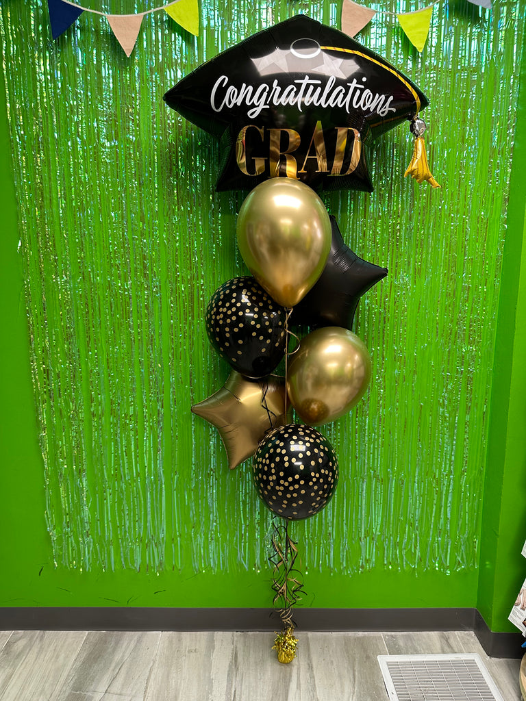 Confetti dot grad bouquet