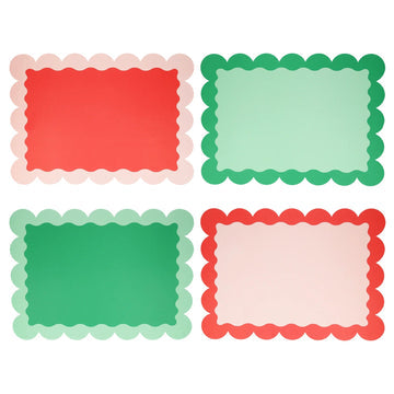 Christmas paper placemats - Meri Meri