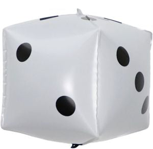 Casino dice cube balloon