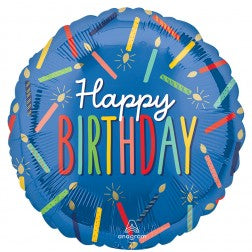 Happy birthday candles