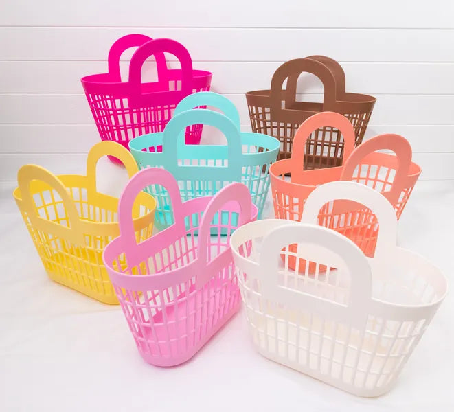 Sun jellies - Rosie basket - yellow