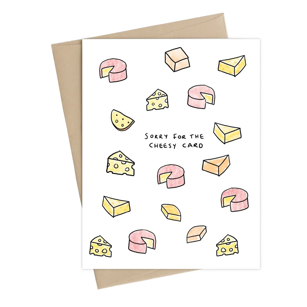 Cheesy greeting card