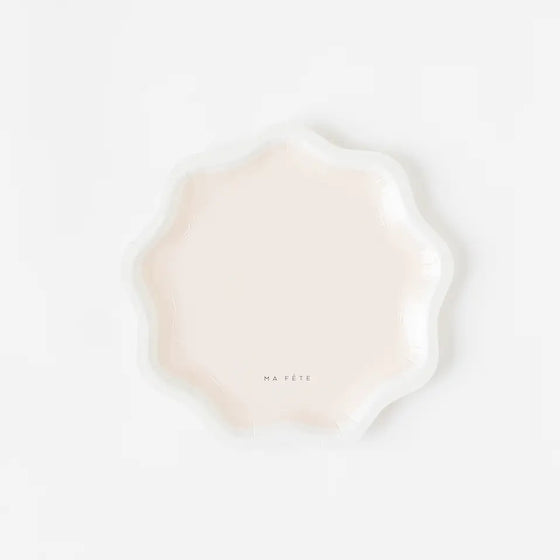 Signature dessert plates - pack of 4 pink - Ma Fête