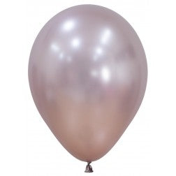 Helium inflated 11” balloon- silk pink blossom