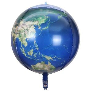 Orbs globe earth