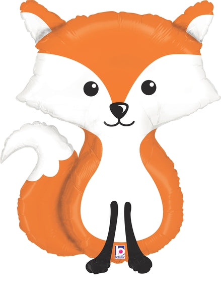 Supershape foil balloon - woodland fox