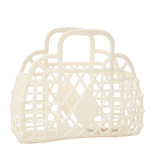 *NEw* Sun jellies - small retro bag - cream