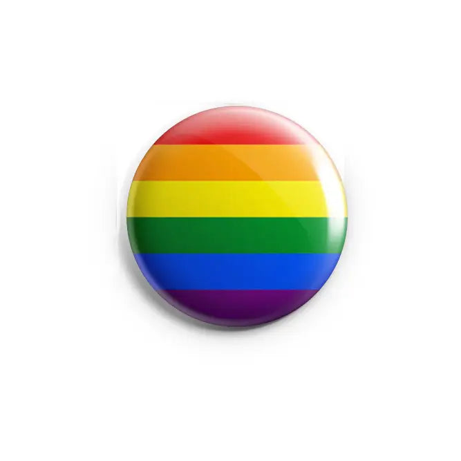 Rainbow flag pride badge/pin