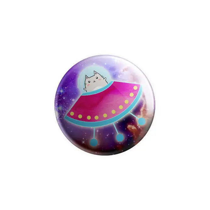 Space cat badge/pin