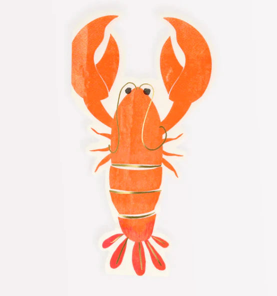 Lobster napkins - Meri Meri