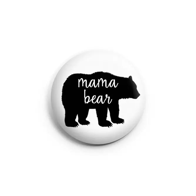 Mama bear badge/pin
