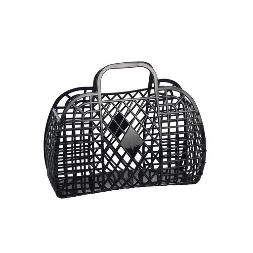 Sun jellies - mini retro bag - black