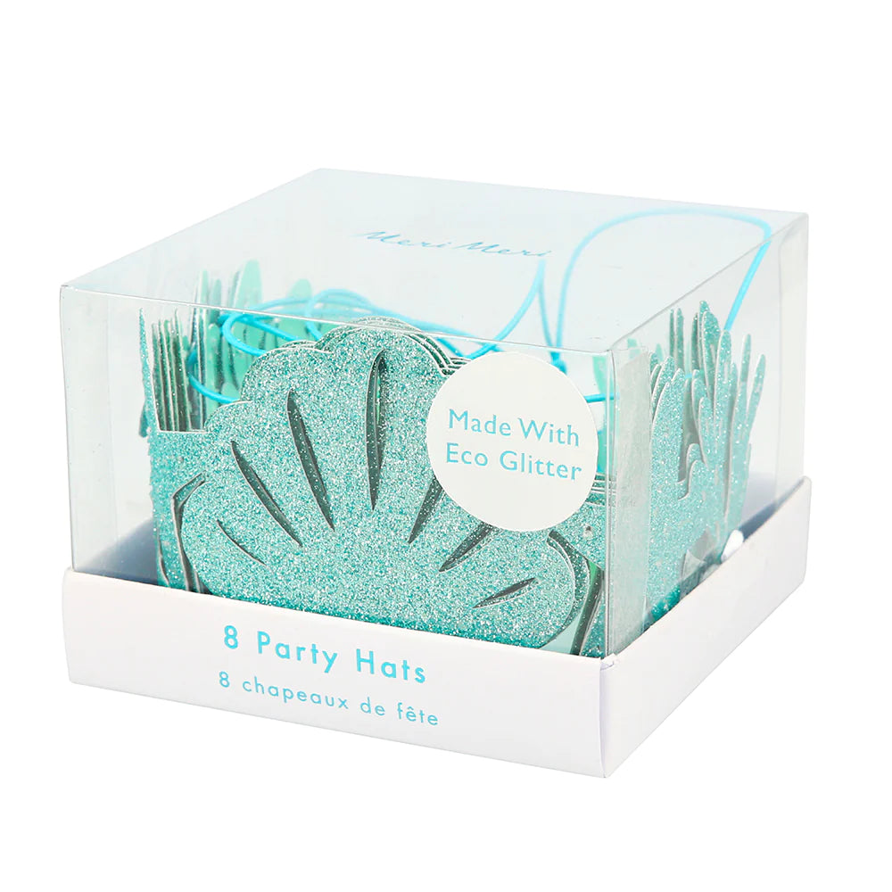 Mermaid party crowns (pack of 8) - Meri Meri