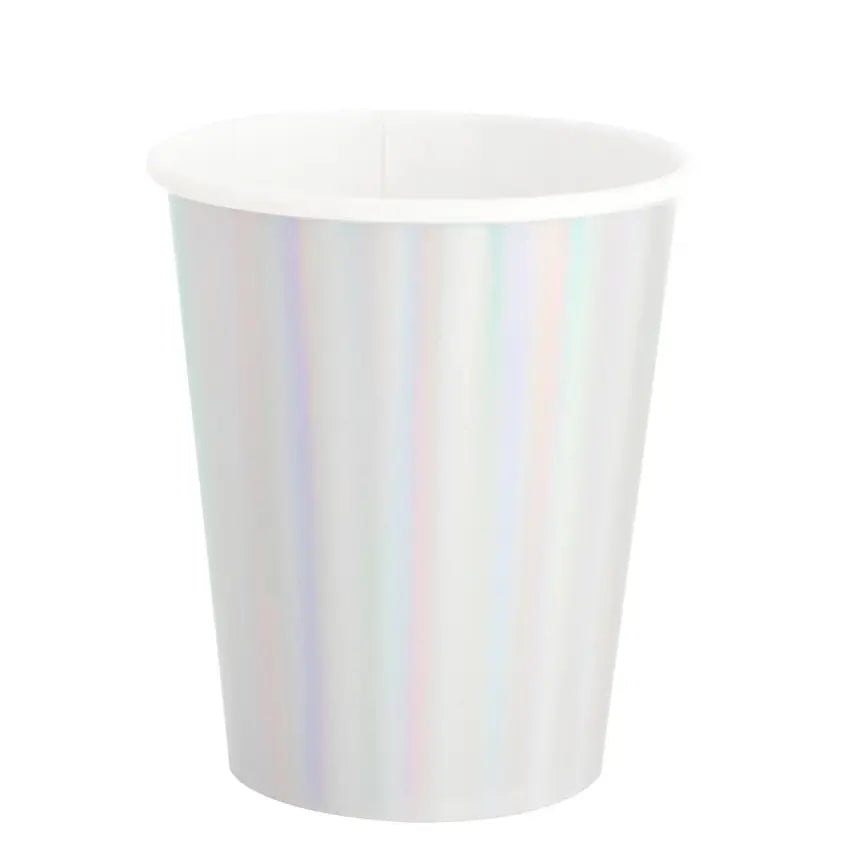Oh happy day - solid iridescent cups