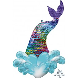 Supershape foil balloon - Mermaid sequin tail