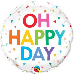 Oh happy day rainbow confetti