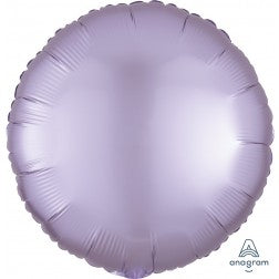 Satin luxe circle - pastel lilac