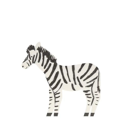 Safari zebra napkins - Meri Meri